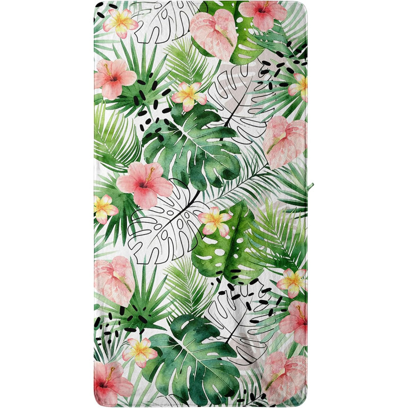 Serviette de bain Green Palm Leaf