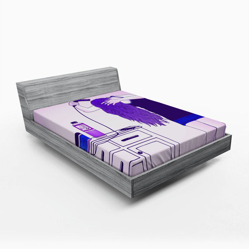 Microfiber Fitted Sheet, Queen Fitted Sheet
