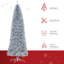 Arbre de Noël argenté argenté-1237234565