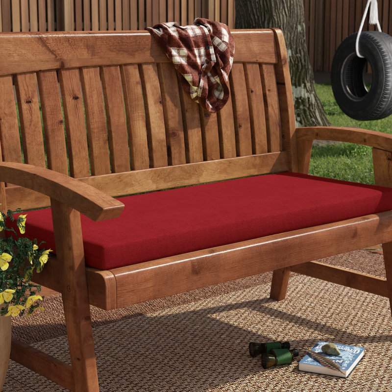 Indoor/Outdoor Seat Cushion, Papprika