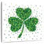 Hearts Forming Shamrock