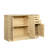 Modern Wood Buffet Sideboard with 2 doors&1 Storage and 2drawers -Entryway Serving Storage Cabinet Doors-Dining Room Console, 43.3 Inch-1249477371