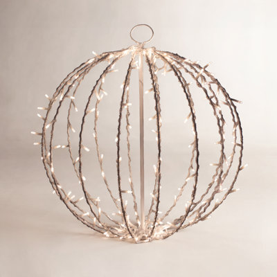 Lighted Christmas Hanging Light Ball