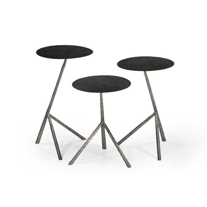 Ensemble de 3 tables gigognes Alden, 3 pièces