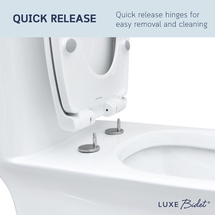LUXE Comfort Fit Toilet Seat - Silent-Close, Made For Bidet – LUXE Bidet