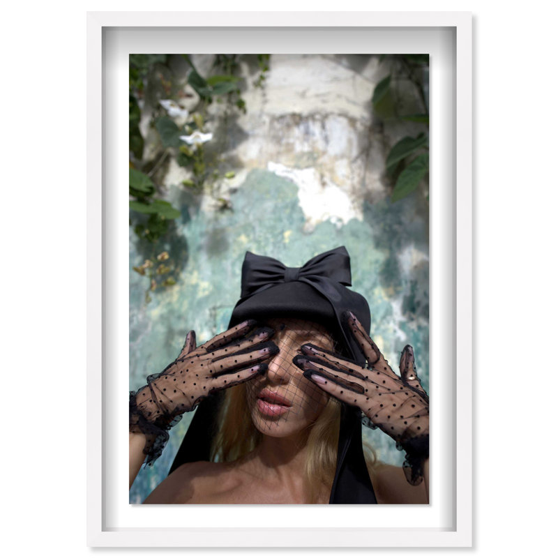 Love Letters I Canvas Fashion Print by Oliver Gal, 55.5"H x 37.5"W, Natural Oak Frame