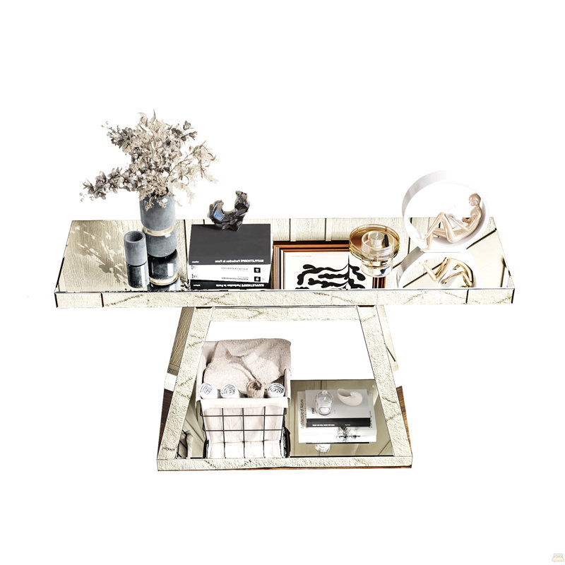 Table d'entrée 55,8 po Modern Luxury Full-Body Mirror