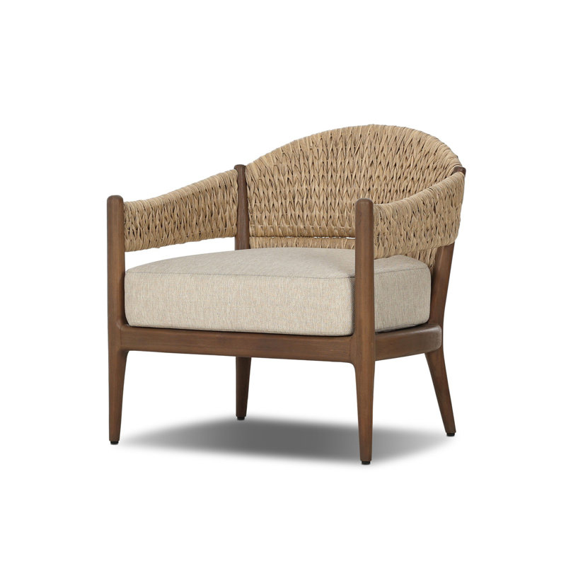 Atwood Outdoor Teak Lounge Chair