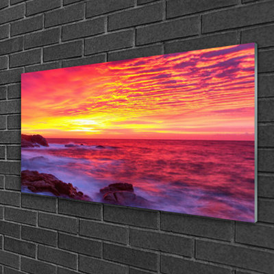 Art Abstraction - No Frame Print on Glass