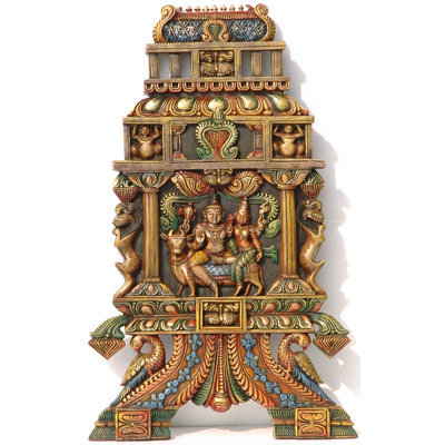 Shiva Parvati On Nandi (Tenture murale)