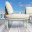 Ensemble de meubles de patio 6 pièces avec 2 tables basses-116497884