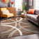 Devonshire Abstract Brown/Grey/Cream Area Rug