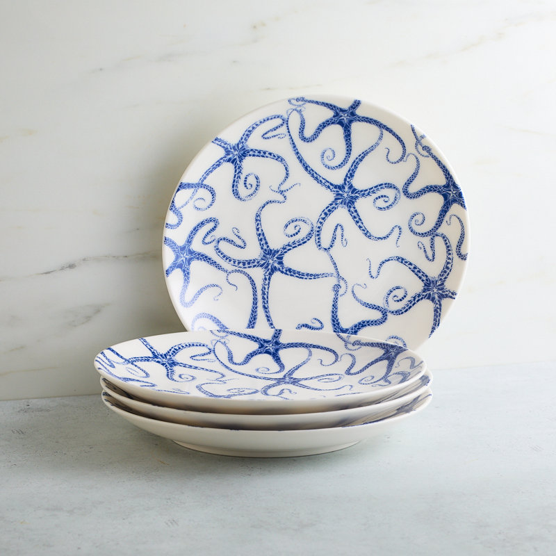 Starfish Porcelain Salad/Dessert Plate