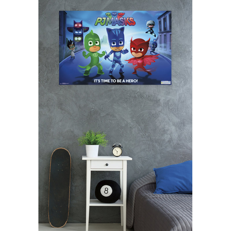 « pj masks-impression sur papier héros »