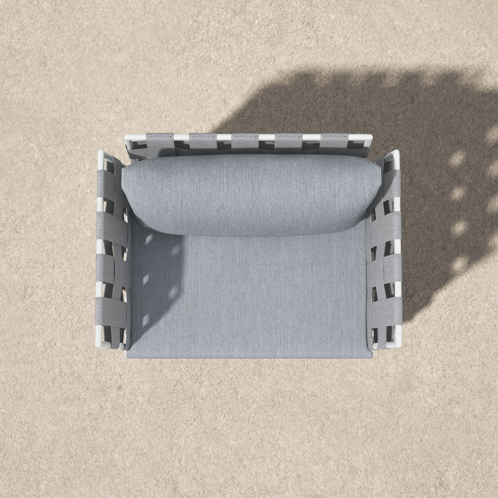 Harmony Patio Lounge Chair, Gray
