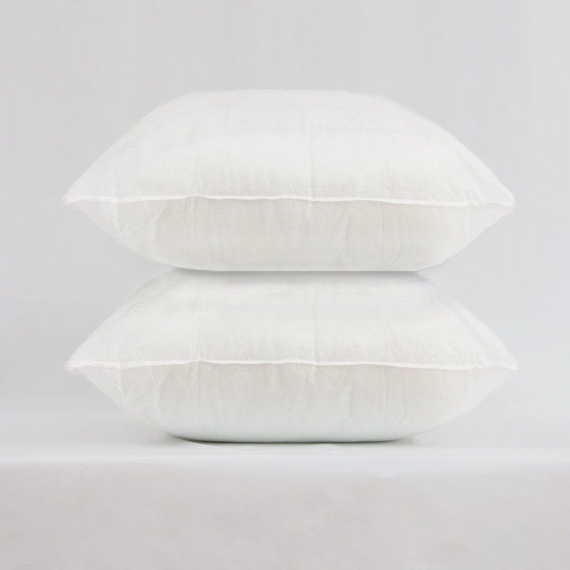 Aramus White Square Cushion Pad