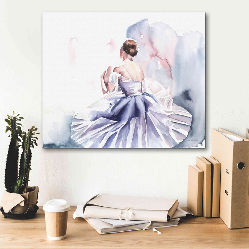 «Ballet IV» par Alan Majchrowicz, estampe numérique sur toile, H 20 po x l 24 po x P 0,75 po