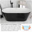 67'' X 31'' Acrylic Freestanding Soaking Bathtub In Glossy White