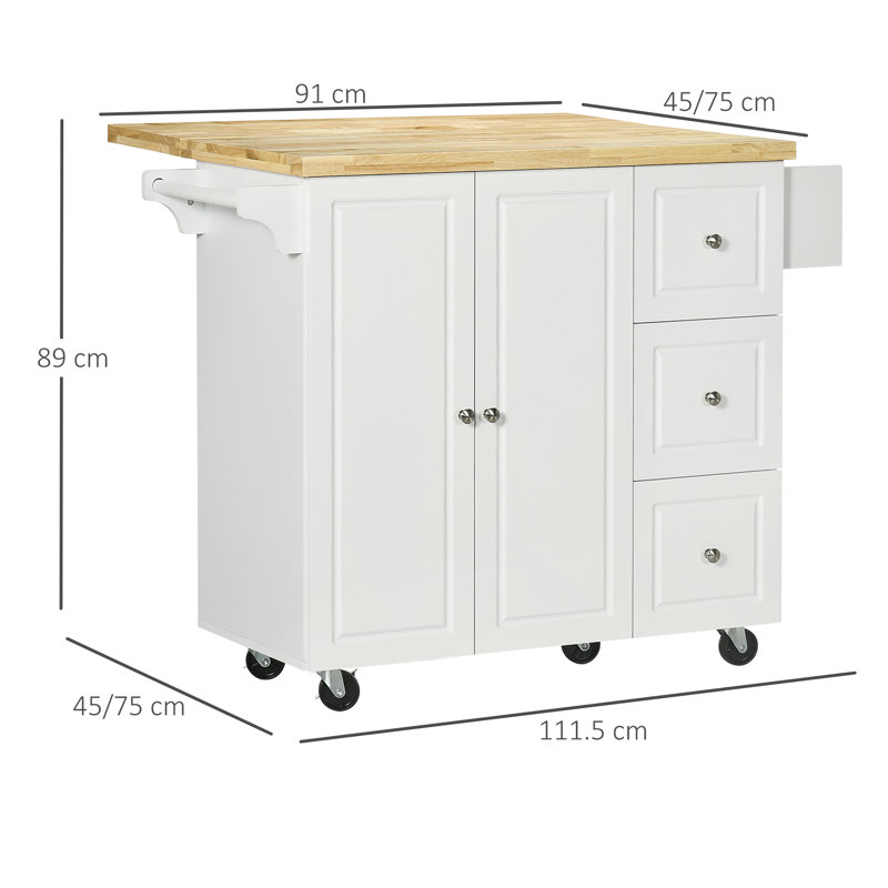 Wood Kitchen Island