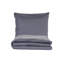 Ensemble de housse de couette 100% coton Ranforce, gris | Comprend une housse de couette de 53,1 po x 78,7 po et une taie d'oreiller de 31,5 po x 31,5 po (1 pièce) | Impression réactive, lavable à la machine, enveloppe et fermeture à boutons, douce et durable-112932147-112932124