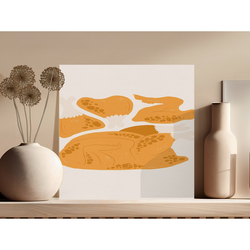 Roudebush 1 Piece Wrapped Canvas Wall Art Set, 6x6