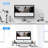 Laptop Stand For Desk,Computer Monitor Laptop Stand Riser For Printer, Notebook And All Flat Screen TV Display,3 Height Adjustable