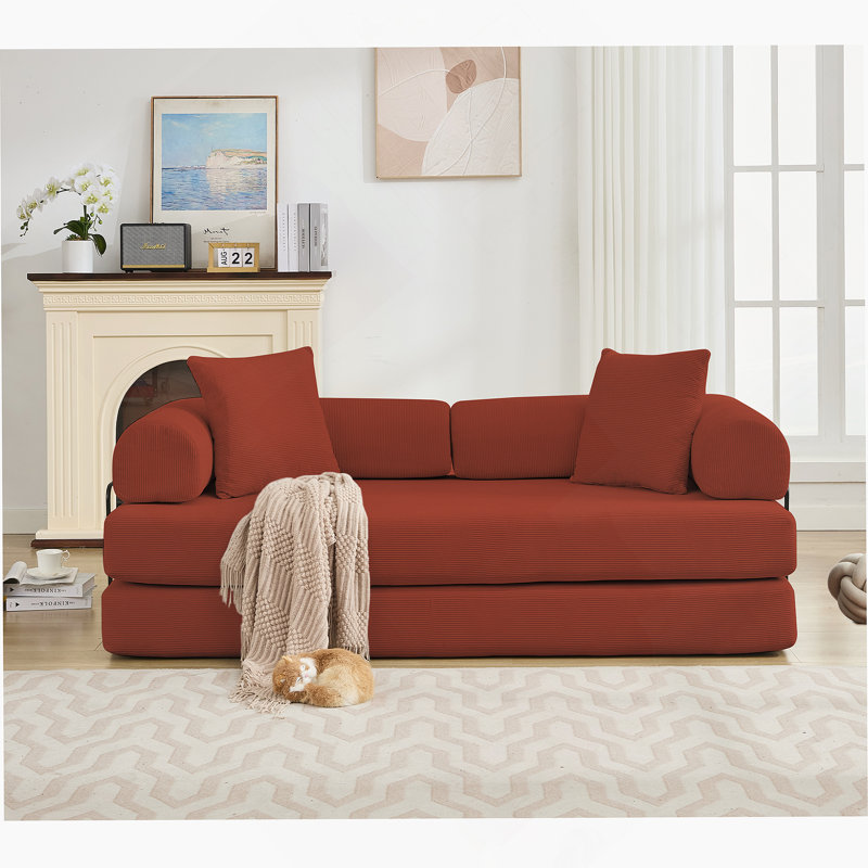 Boneless Newly Arrived Folding Convertible Out Sleeper Sofa Bed, 5 - In - 1 DIY Combination, Ideal For Bedroom And Apartment Living
