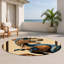 Tapis brun intérieur et extérieur Dinosaurs-1415817402