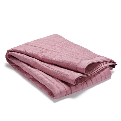 Iconium Polyester Solid Colour Bedspread