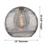 Plafonnier semi-encastré 1 lumière 8 po Anie-1805963447-1837371200-1805963442