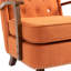 Fauteuil à oreilles rembourré Biali-592563462