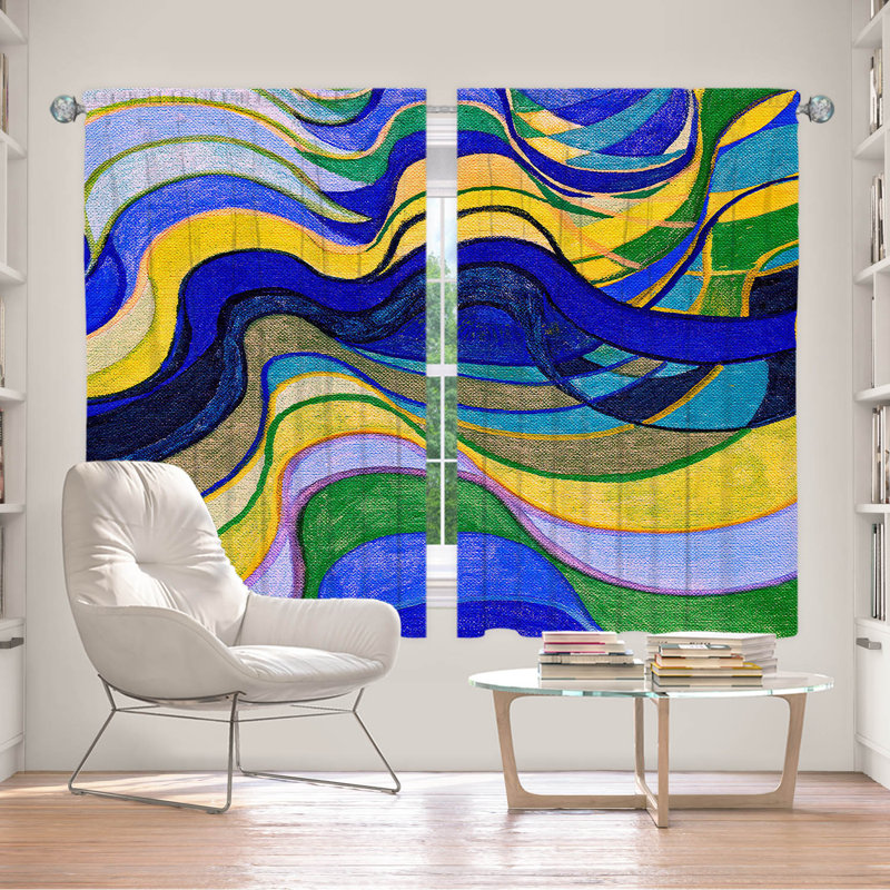 Room Darkening Filters Out Most Light Curtain Pair, 40" W x 52" L