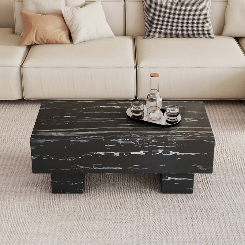 Brooksburg Single Coffee Table, Black