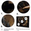 Noir et rose doré I - Art mural rose-854390639-854390627