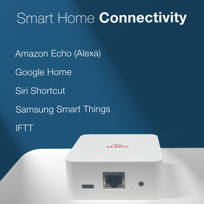 ALEKO White Wi-Fi Smart Hub for Motorized Patio Awnings