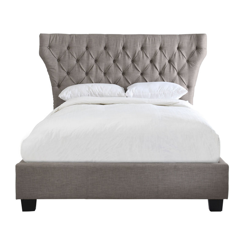 Nand Upholstered Wingback Storage Bed, King