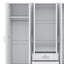 Rangement pour garde-robe en bois à 6 portes avec 6 grands tiroirs-1353988663