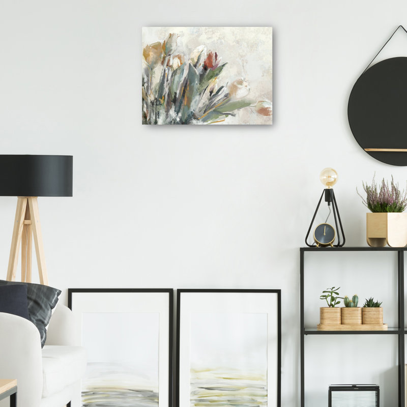Joli Jardin by Studio Arts Canvas Art Print, Wrapped Canvas, 18" H x 24" W x 1.5" D
