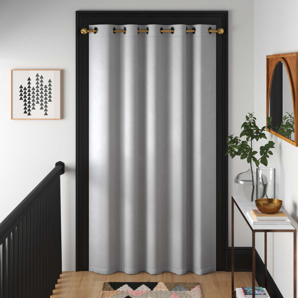 Charcoal Door Curtain