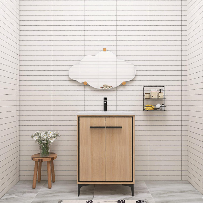Meuble-lavabo simple avec plateau 24,36 Ahmeir