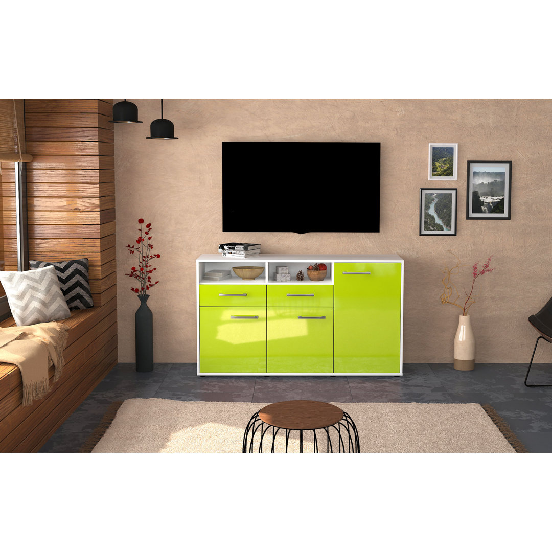 Editta Sideboard Front (136 x 79 x 35 cm), einschließlich Griffe