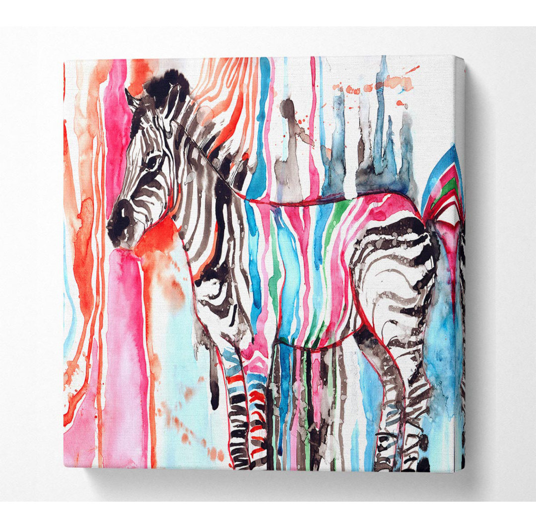 Funky Zebra - Druck