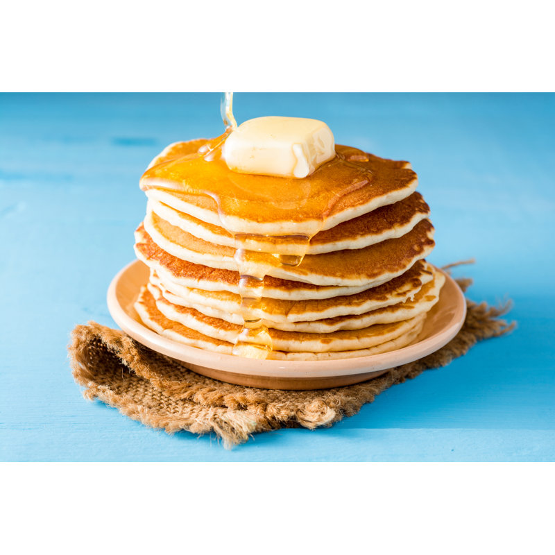Pancakes - Photographie sur toile tendue, L 12 po x H 8 po