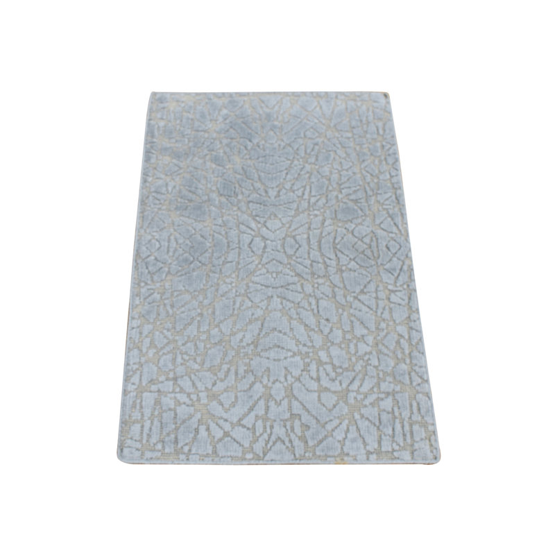 Tapis gris en laine noué à la main 2 pi x 3 pi 2 pi x 3 pi F691205C316F491AA9ECF9DF1BD31CFD