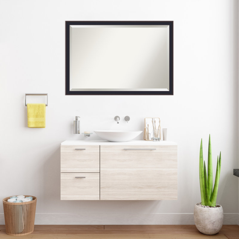 Miroir mural de salle de bain Havana, 26,5 po x 38,5 po