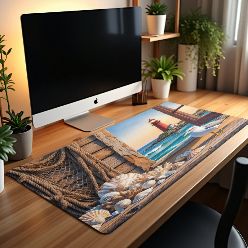 Polyester Desk Pad, 23.6x13.8