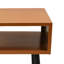 Anniyah Galaxy Metal Bedside Table, 1-Compartment Mid-Century Nightstand for Bedrooms-832401753