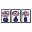 «Painted Vase I» - Toile tendue avec châssis sur mesure - 3 pièces-1463550943-1463550941
