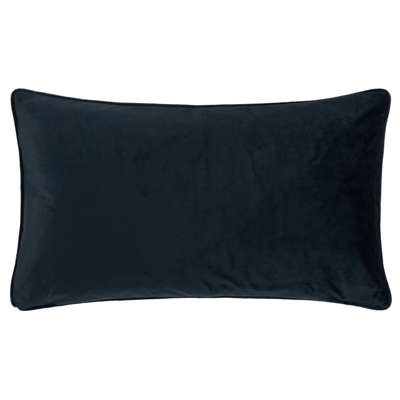 Floral Rectangular Lumbar Cushion, Polyester, Green