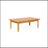 Charming Mid-Century Modern Ottoman And Coffee Table Set For Stylish Spaces